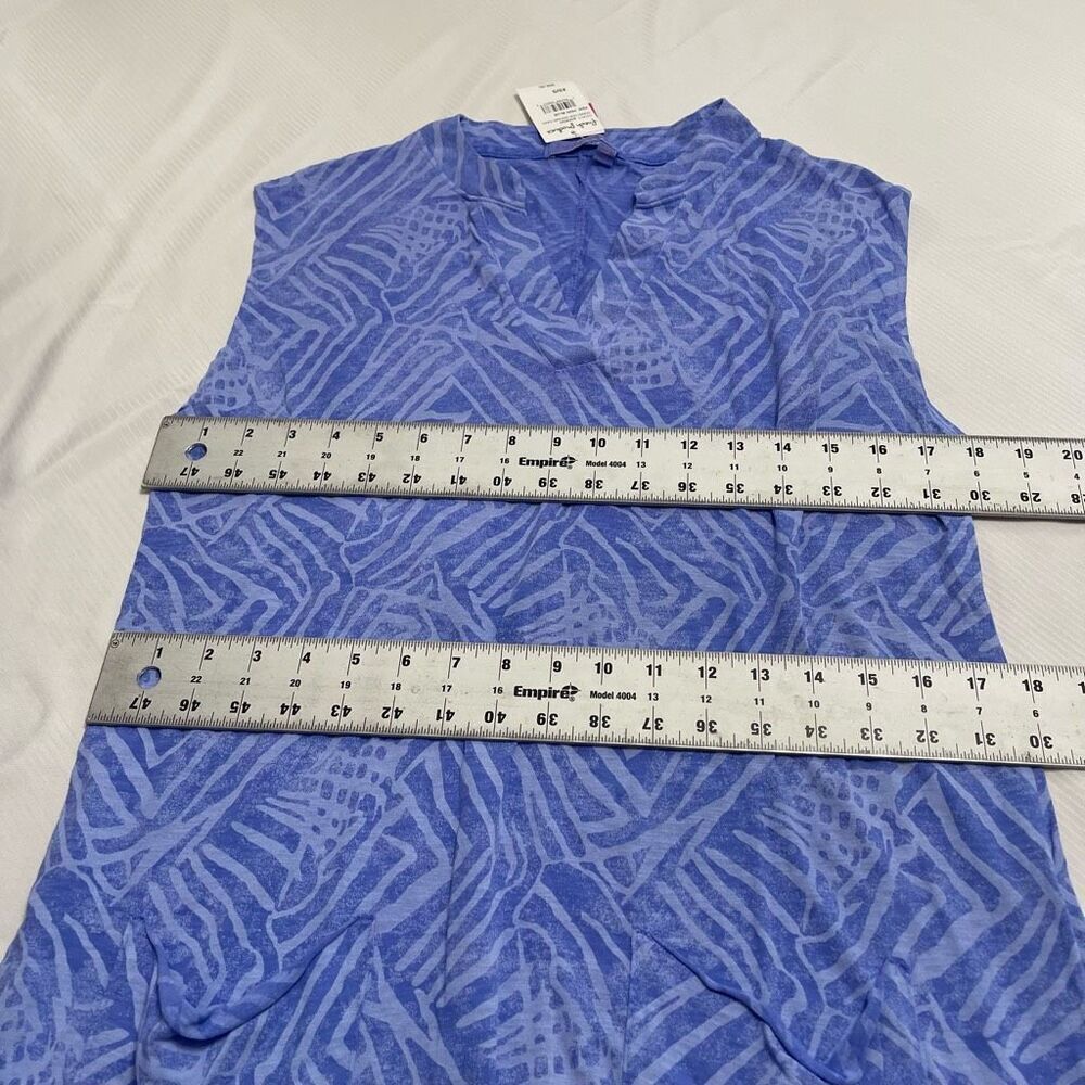 NWT Fresh Produce Peri Blue Tunic Top Size XS/S New - Picture 3 of 5